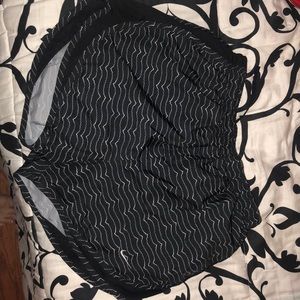Black w/ white print Nike shorts